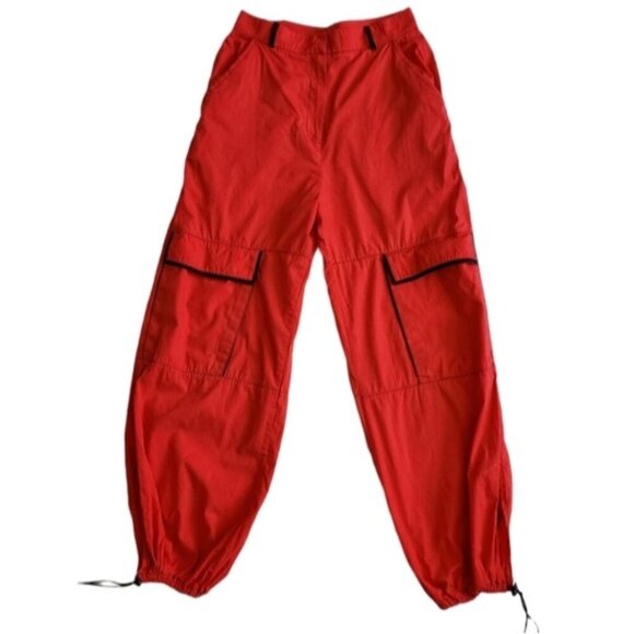 The Ragged Priest Red Combat Bite Pants Size S - Picture 3 of 10